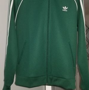Mens Large Green Track Jacket